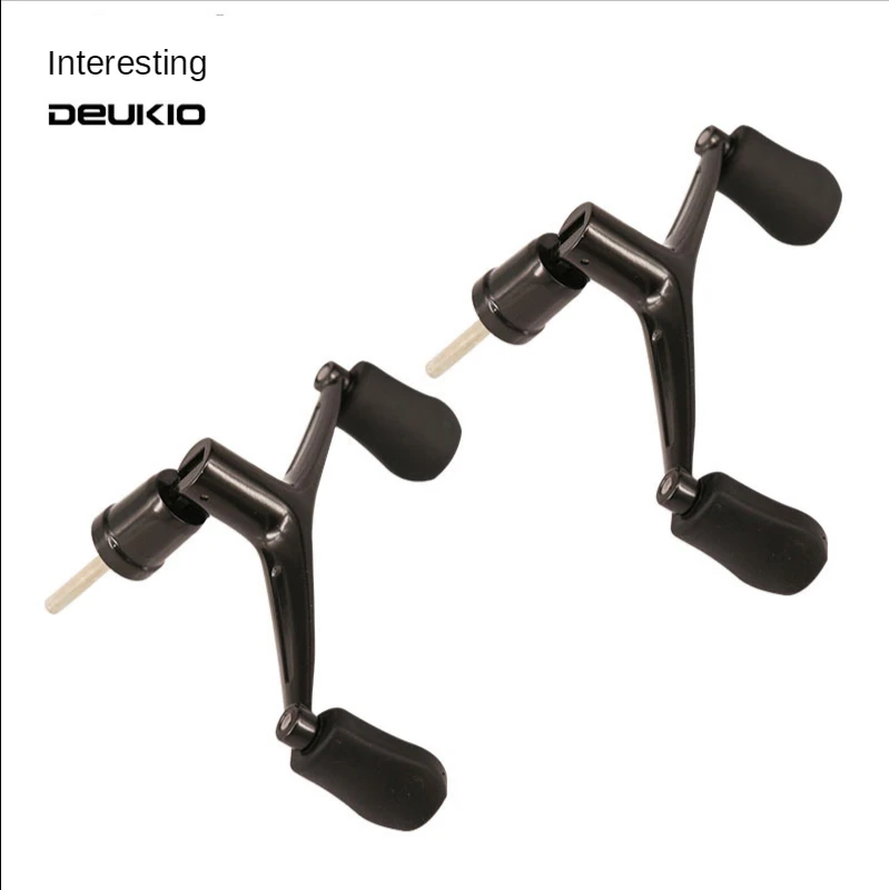 

Metal Extended Rocker Arm Double Grip Nut Modification Accessories Luya Spinning Wheel Squid Wheel 2000 To 6000 Reel Handle