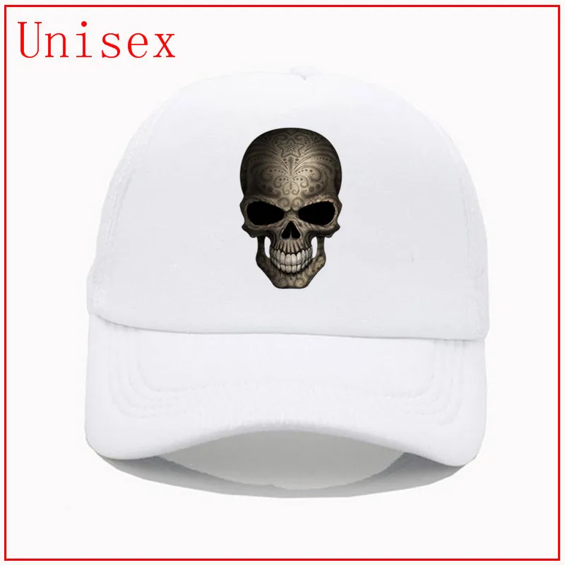 Decorated Dark Sugar Skull Fashion Brands women baseball cap hats for women baseball caps for