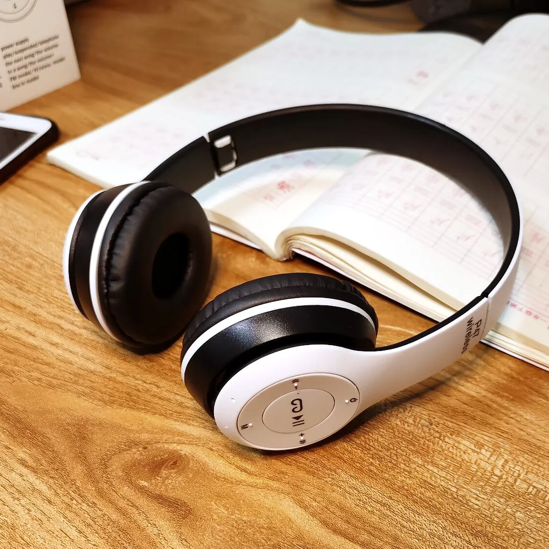 TRENDING! Factory Wholesales Headphone Explosive Head-Mounted Wireless Bluetooth Headset P47 Mobile Computer Universal Pluggable Cable