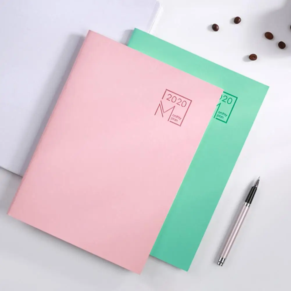 2020 Planner Year B5 Monthly Agenda Notebook Planner Journal Schedule Book Stationery agenda bolsillo 2020 ajanda defter