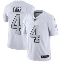 Мужская футболка в стиле Окленд, высокое качество, Raiders Derek Carr color rush
