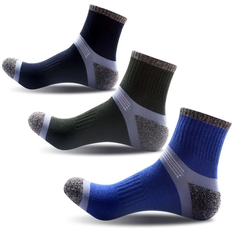 

Cotton Men's Running Sport Socks Cycling Football Socks Climbing Hiking Gym Fitness Cycling Socks calcetines ciclismo