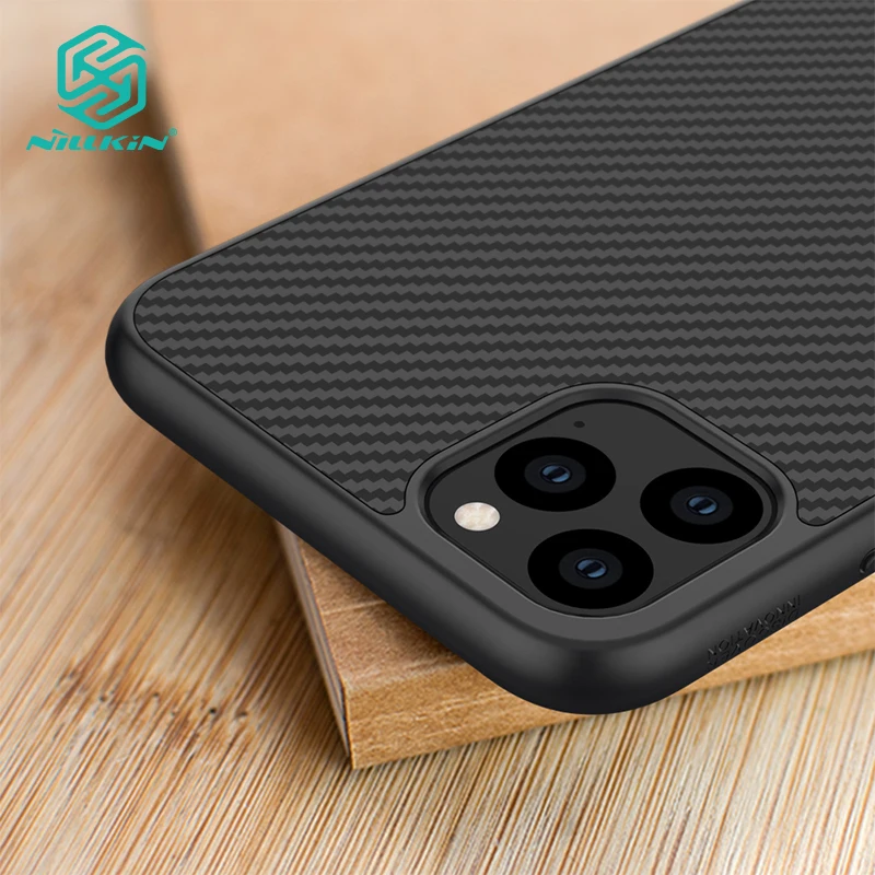 

Nillkin Case for iiPhone 11 Pro Max Synthetic Fiber Cell Phone Shell Luxury Hard Back Cover