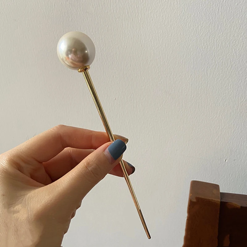 Pearl Hairpins Hair Sticks Hair Clip Hair Accessories Jewelry Gifts for Women Wedding Bridal Tiara