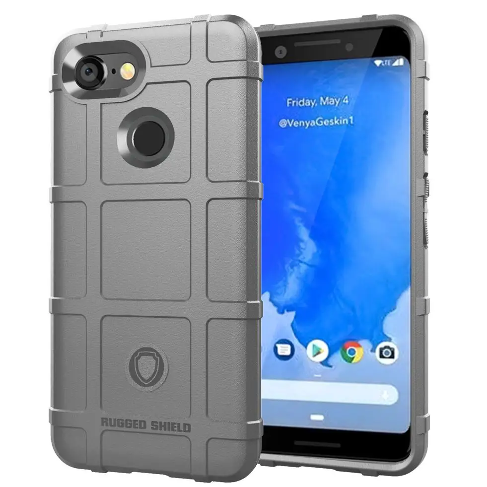 For Google Pixel 3/Pixel3 XL/Pixel 3a (3 Lite)/3a XL (3 XL Lite)Case Premium Soft Silicone TPU Shockproof Phone Case Back Cover