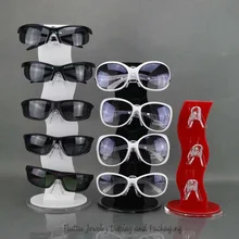 Высококлассный акриловый стеллаж для солнцезащитных очков очки показывающие стенд держатель для очков витрина для солнцезащитных очков