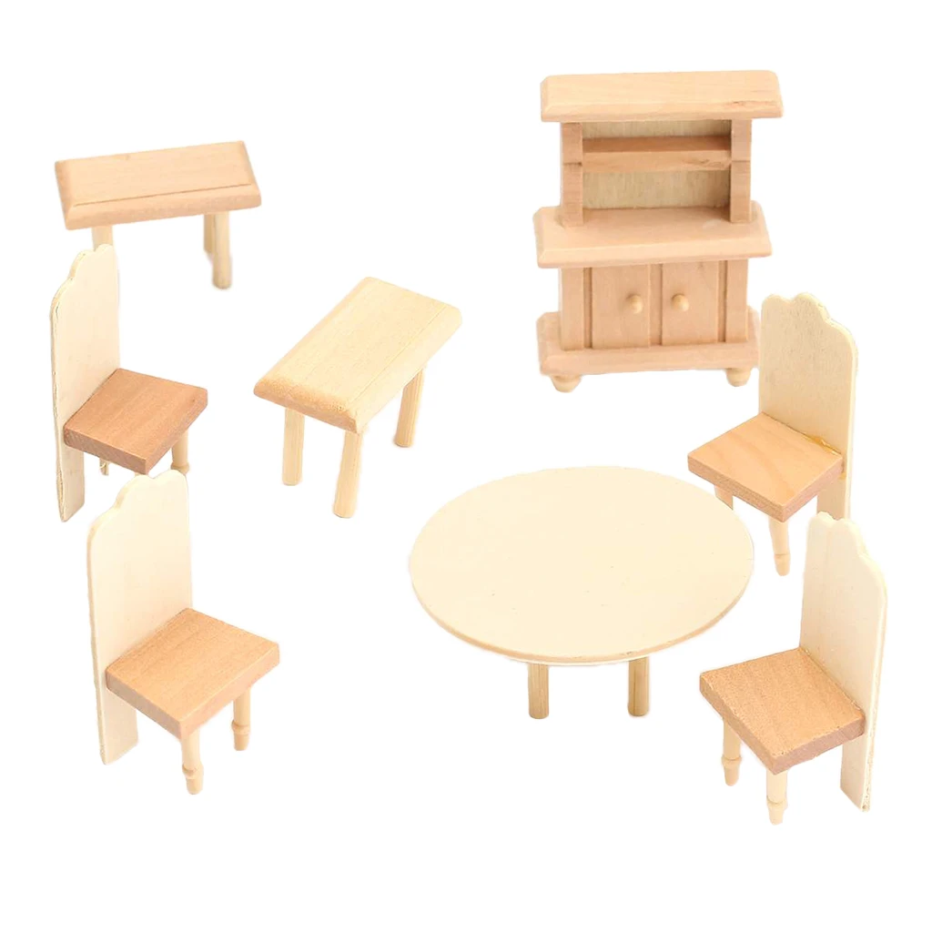 Muebles De Casa De Muñecas A Escala 1:12 Miniatura De Mueble | Meses