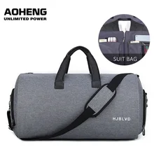 Деловая Большая вместительная спортивная сумка для спорта на открытом воздухе, многофункциональная Мужская Женская тренировочная сумка через плечо, сумка для фитнеса и путешествий, сумка для костюмов