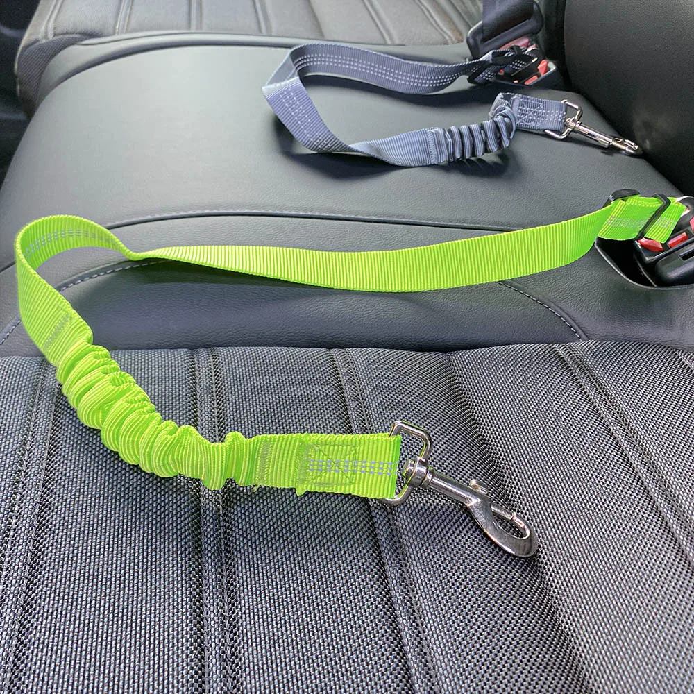 Adjustable Elastic Dog Seat Belt 1