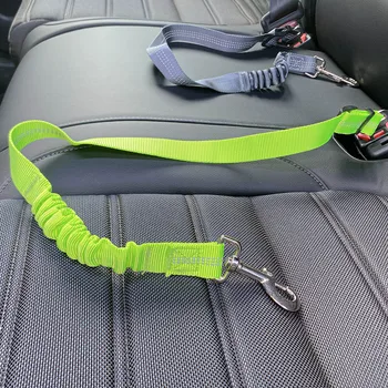 Adjustable Elastic Dog Seat Belt 1