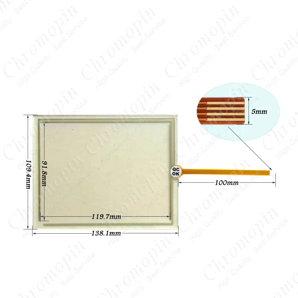 Сенсорный экран для 6AV6642 0BA01 1AX0 6AV6 642 1AX1 TP177B с передним слоем|touch panel|touch panel filmtouch film |
