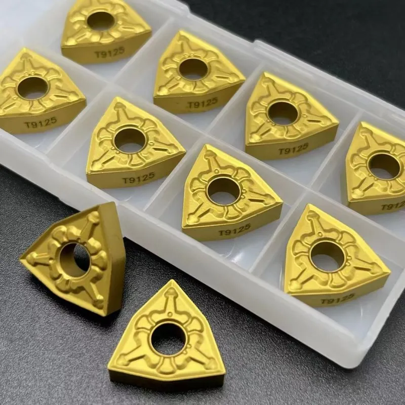 

WNMG080408 WNMG080404 TM 9125 Carbide Inserts External Turning tool WNMG080408 Lathe Tools of machine industrial