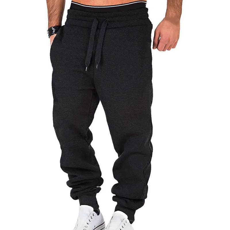 Men Pants Fashion Mens Sweatpants Trousers Joggers  Men's Sports Fitness Pants Men's Casual Sports Loose Trousers