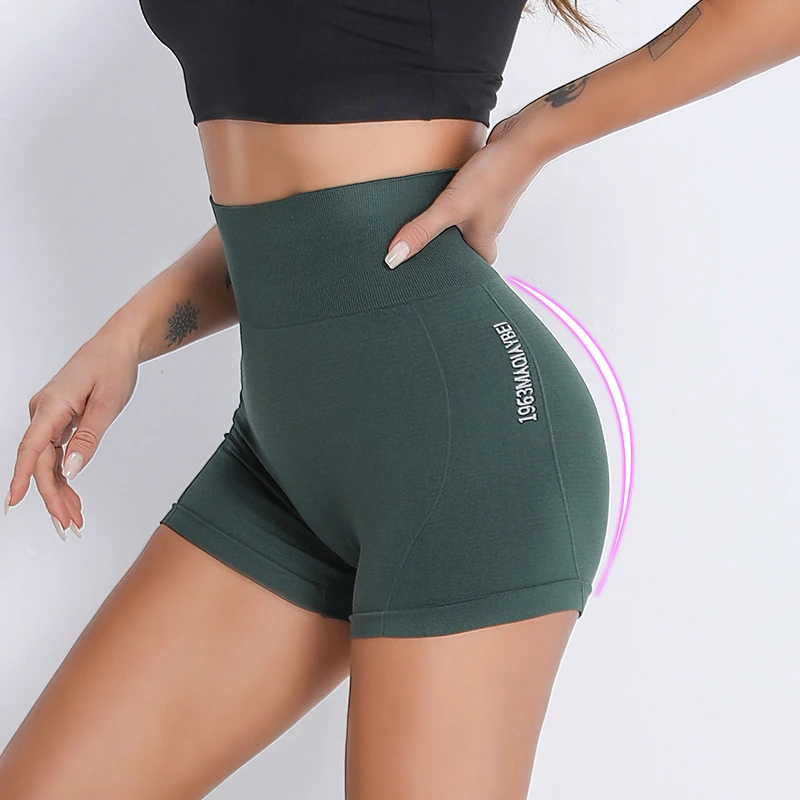 High Waist Shorts Women Hip Push Up Shorts Safety Short Pants Seamless  Boxer Panty Female Tummy Control Fitness Underwear