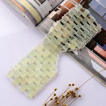 

Natural Jade Eye Mask Stone Face Massager Wrinkle Remove Sleep Mask Tourmaline Sleep Face Eye Mask eye massager