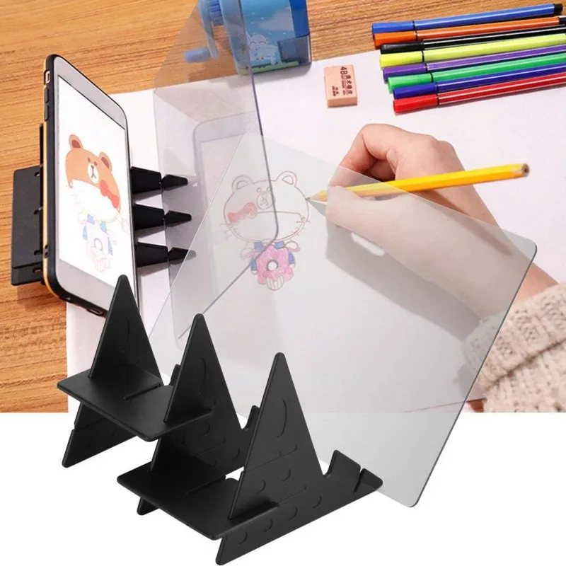 

Optical Kid Drawing Panel Tracing Board Copy Pad Crafts Portable Zero-based Painting Mould Anime Sketch Art Toy Children Gift