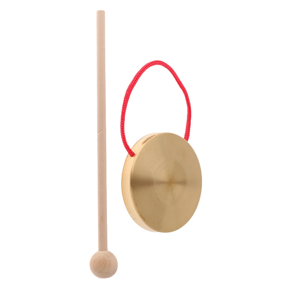 Ручной Гонг Китайский традиционный музыкальный инструмент игрушка Cymbal