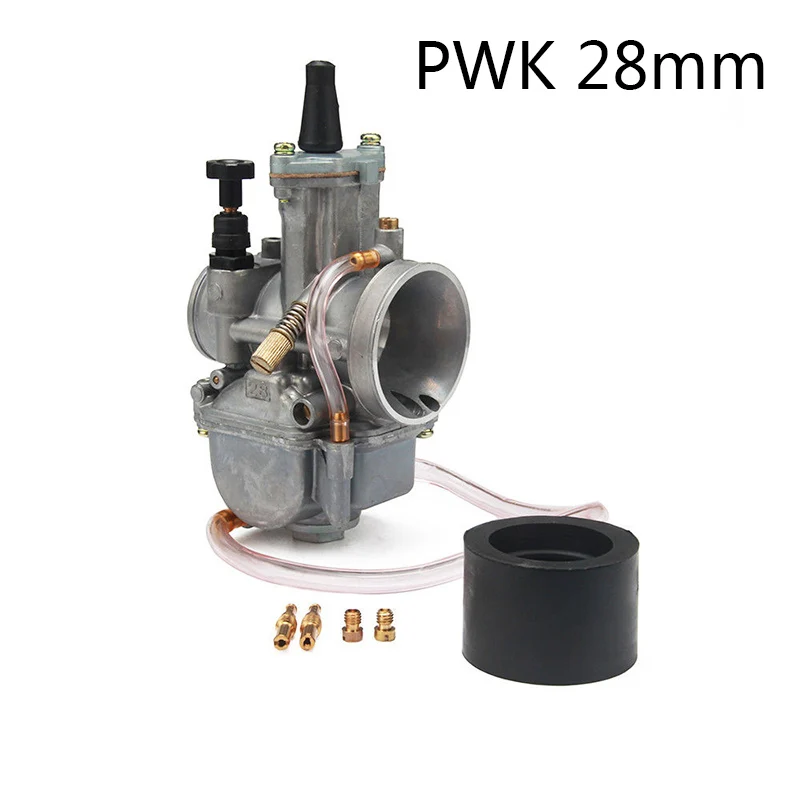 

Kit Carburetor car PWK Chrome cutter carbchoke ATV chainsaw Motorcycle replacement Replacement Tool 28mm