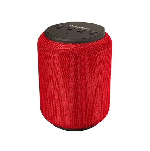 Red Speaker Tronsmart T6 Mini Bluetooth Speaker outdoor low Pitch Portable Wireless sounder IPX6 TWS 560g with Voice Assistant loudspeaker - Цвет: Red Speaker