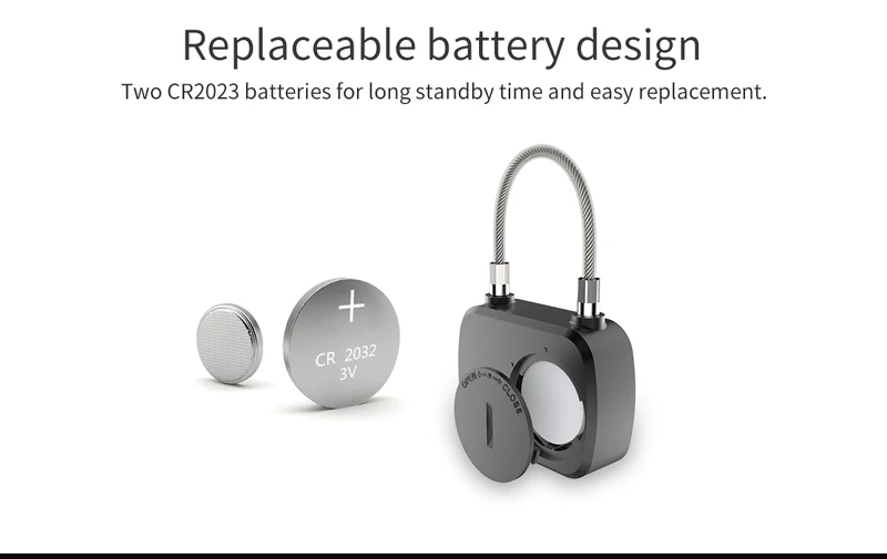 Fingerprint Lock for Bag