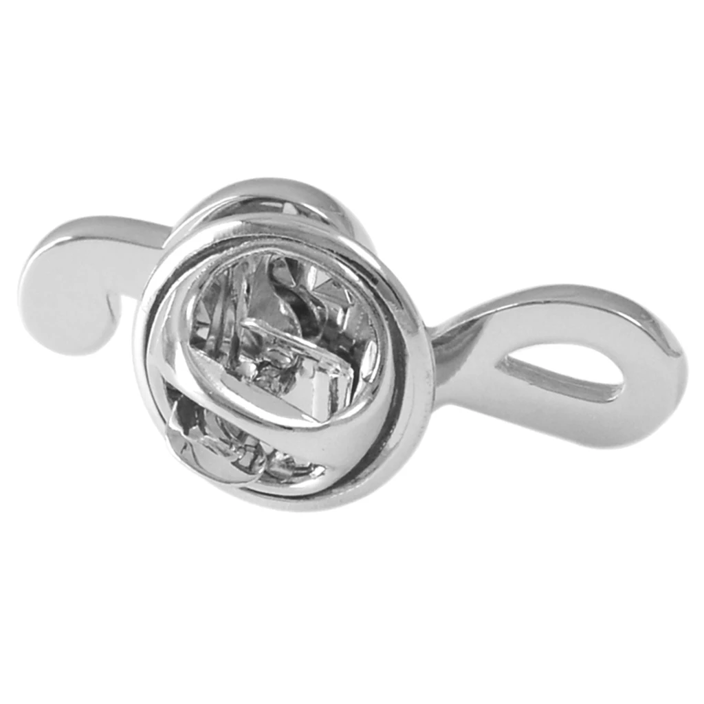 3D Music Note Brooch Collar Pin, Novelty Lapel Pin for Women Men Clothing Bouquet Prom Ornament