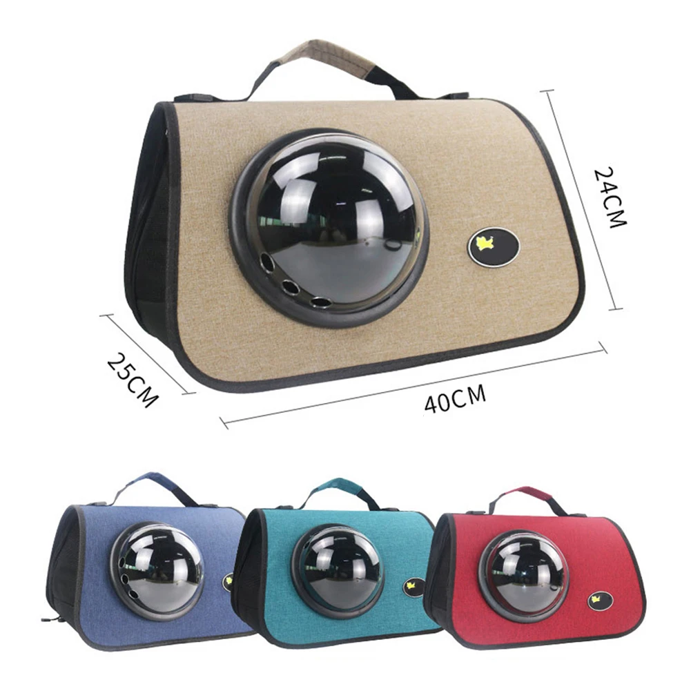 HOT !!! Pet Dog Travel Portable Foldable Carrier Bag Breathable Space Capsule Handbag Portable Pet Backpack Carrier