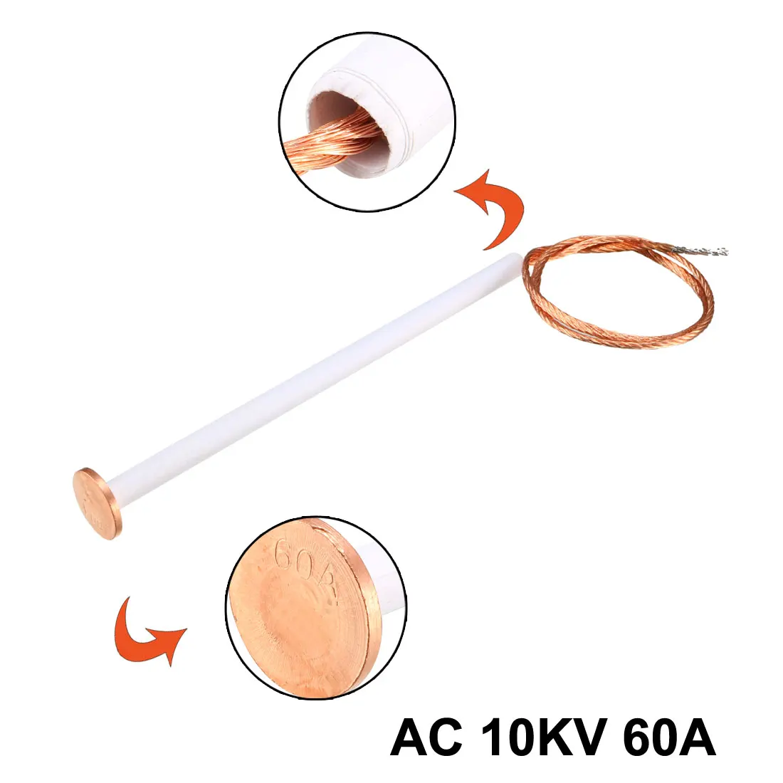 Uxcell 1 шт. AC 10KV10-150 T Тип предохранитель провода защитное устройство от высокого напряжения откидывающийся плавкий предохранитель для защиты от перегрузки и короткого замыкания