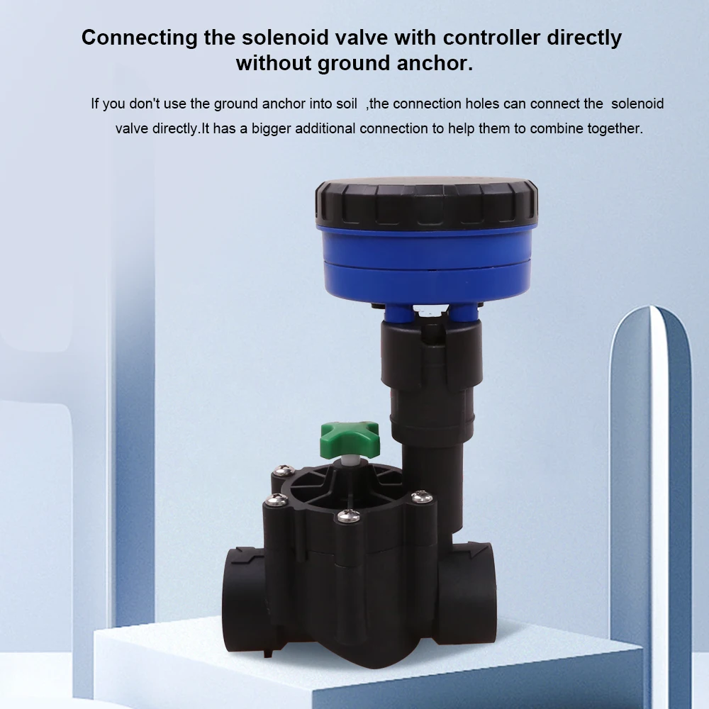 1 Station Garden Automatic Irrigation DC 3V Input Controller Water Timer Watering System Used with 9-12V DC Solenoid Valve#21873 5