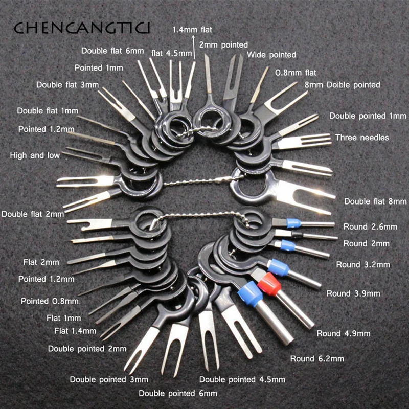 Wire Connector Terminals Wire Connector Electrical Connectors 3/8/11/18/36 Pcs Car Terminal Removal Repair Tools