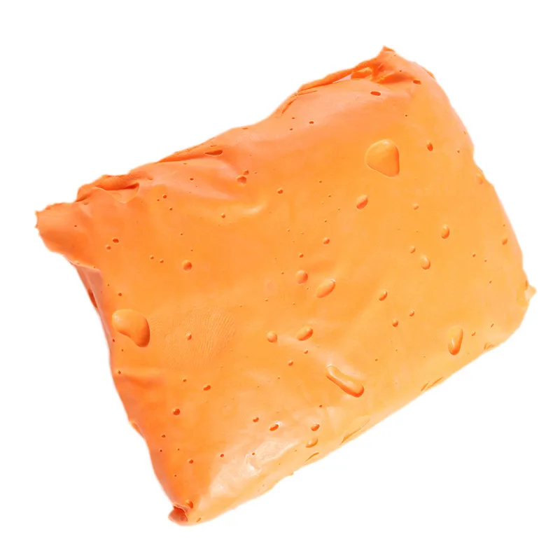 orange Горячее предложение! распродажа! 3 шт., креативные детские игрушки для малышей с изображением следов руки, мягкие глиняные специальные Развивающие игрушки для детей «сделай сам», высыхающие на воздухе глиняные игрушки - Цвет: orange