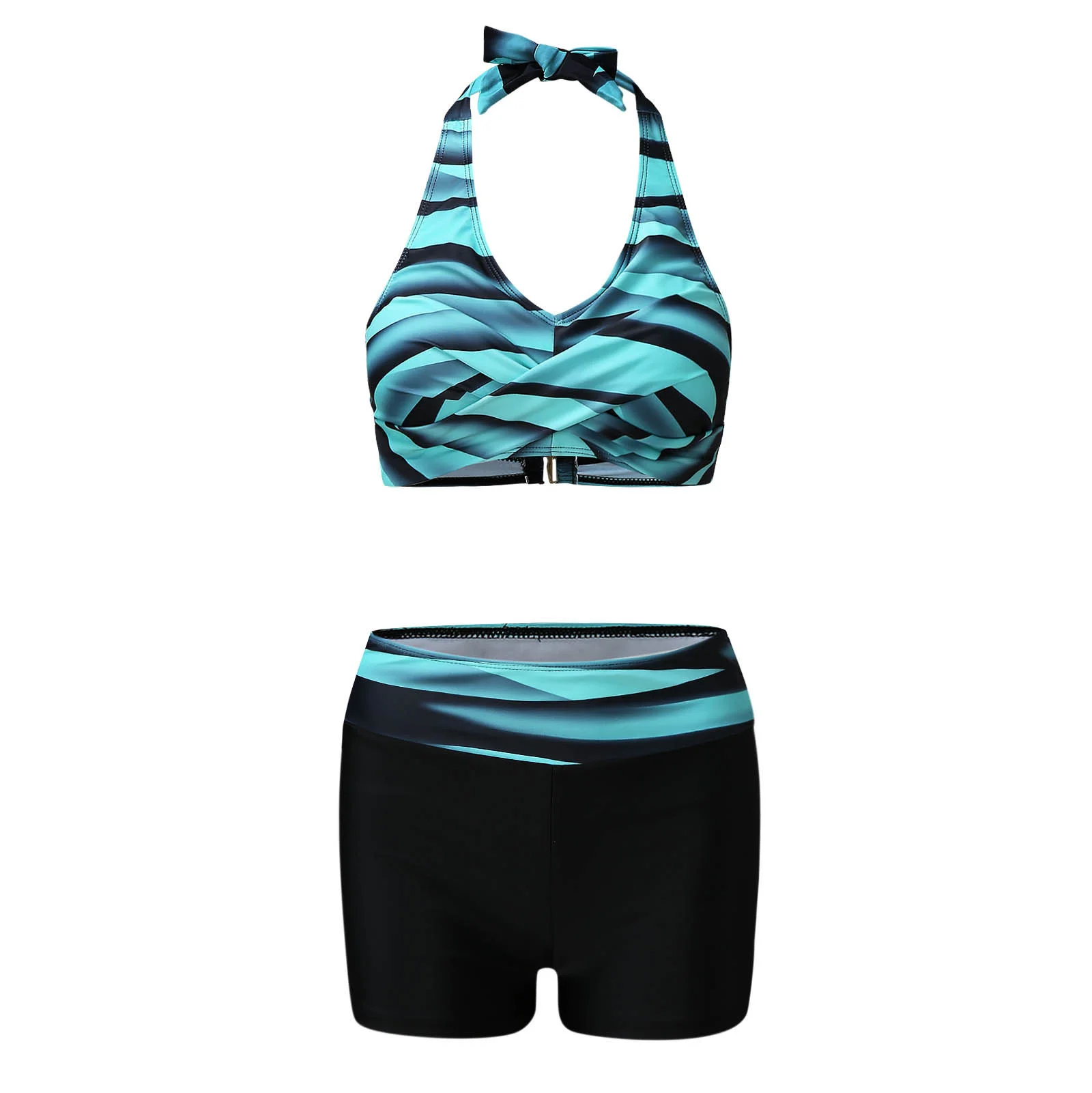 halter two piece tankini