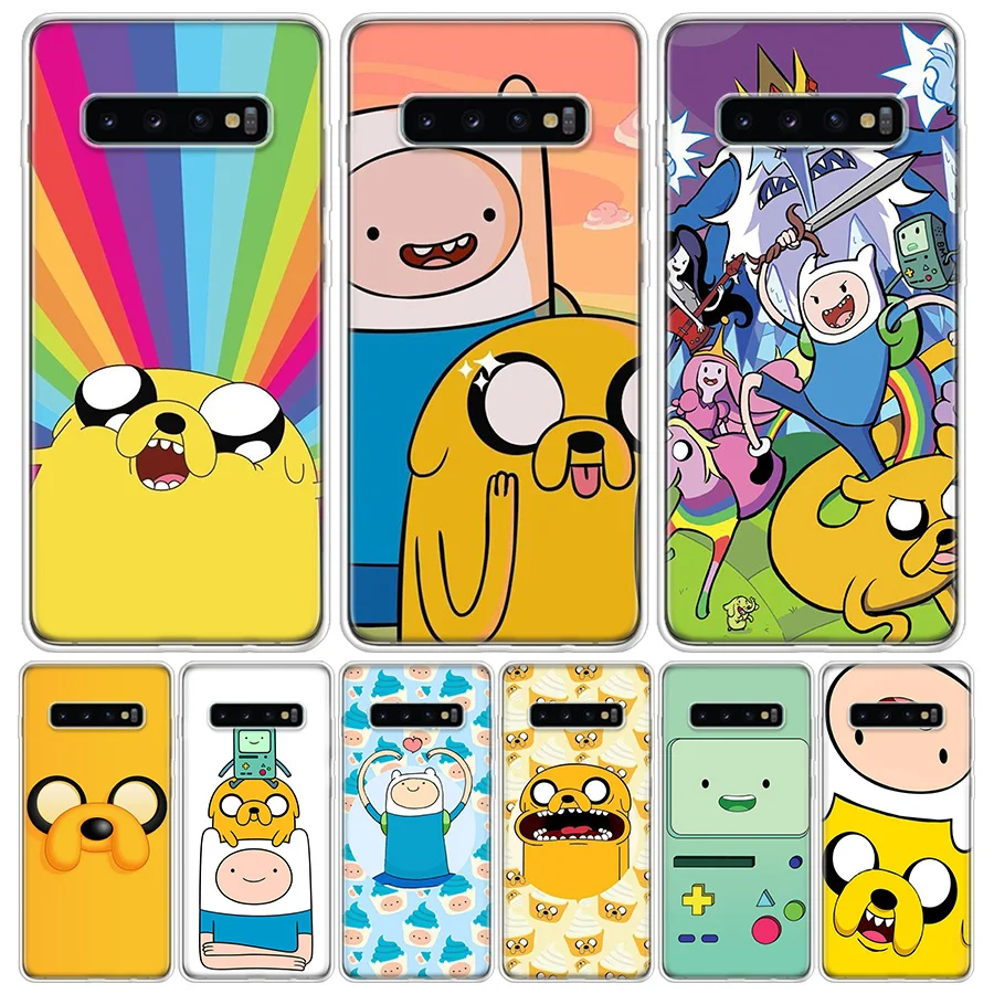 Adventure Time Special Silicon Call Phone Case For Samsung Galaxy S10 Plus S20 FE S21 S22 Ultra Lite S10E S9 S8 + S7 Edge J4 | Мобильные