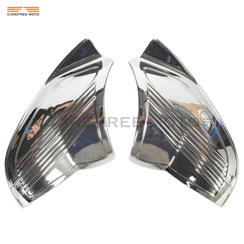 

Black Chrome Motorcycle Front Side Decoration Inner Fairing Cover case for Harley Electra Street Glide Trike 1996-2013