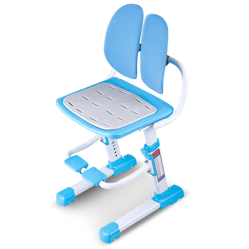

H1 Children Learn Chair Stool Chair Backrest Adjustable Chair Sitting Posture Correction Chair Students Drop Desk Chair