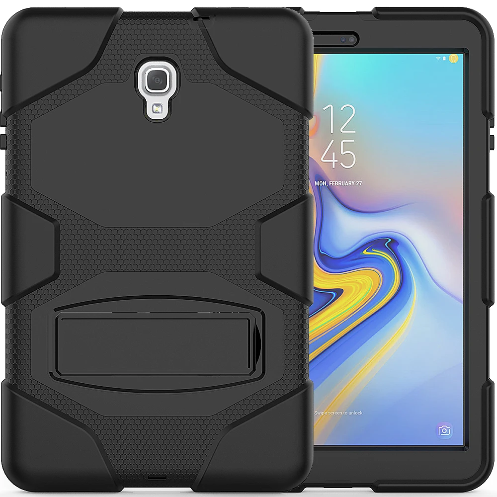 Детская безопасная подставка Kickstand двойная степень защиты кремния + PC задняя