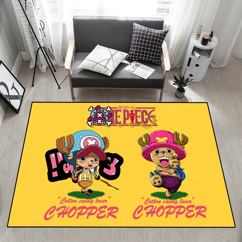 Большой размер one piece Team Luffy Chopper Dream, ковер для пола, коврик для спальни, нескользящий коврик, мультяшный аниме, подарок - Цвет: Style 2