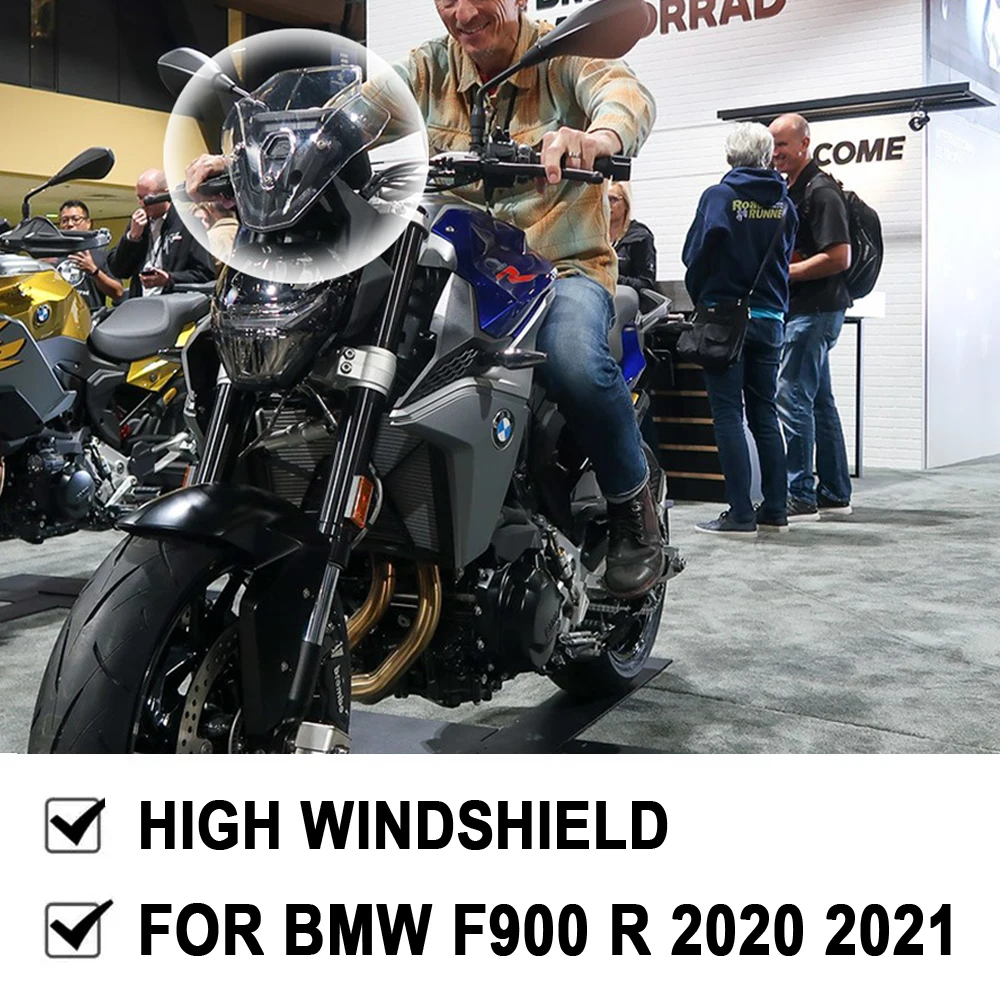 Motorcycle Windshield Fairing Baffle Wind Deflectors For BMW F900R