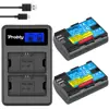 Probty LP-E6 LPE6 LP E6  Battery +LCD  Charger for Canon EOS 5D 5D2 5DS R Mark II 2 III 3 6D 60D 60Da 7D 7D2 7DII 70D 80D ► Photo 3/6