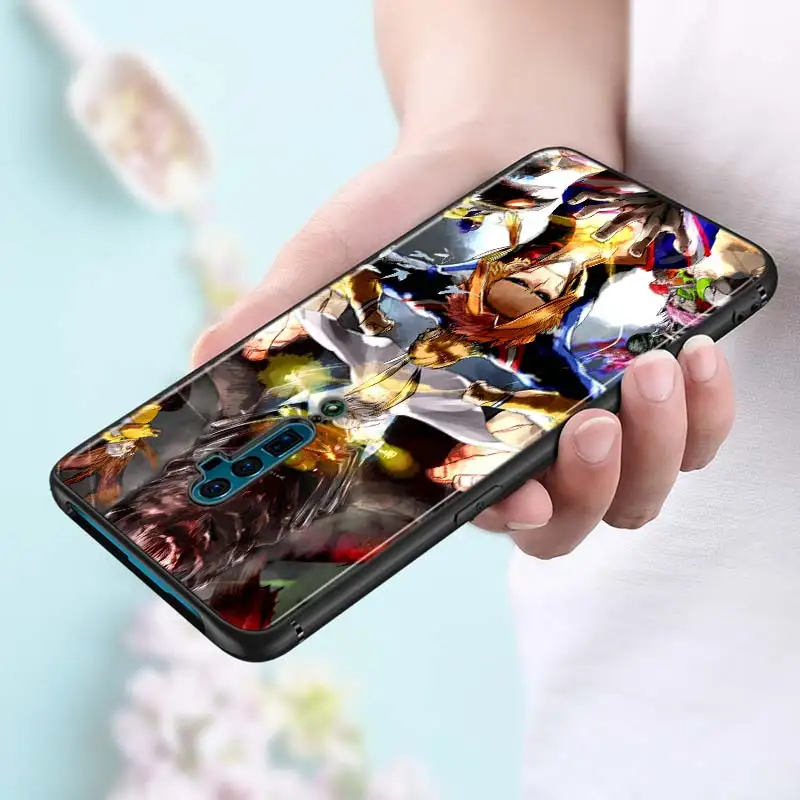 My Hero Academia Anime Cartoon Silicone Phone Case For OPPO Reno Z 10X Zoom F11 F9 F7 F5 A7 R9S R17 Realme 2 C2 K3 Pro