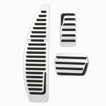 

Car Accelerator Fuel Brake Pedal Foot Pedal Pads Accessories for Volvo S40 V40 C30 At Cover Accessories