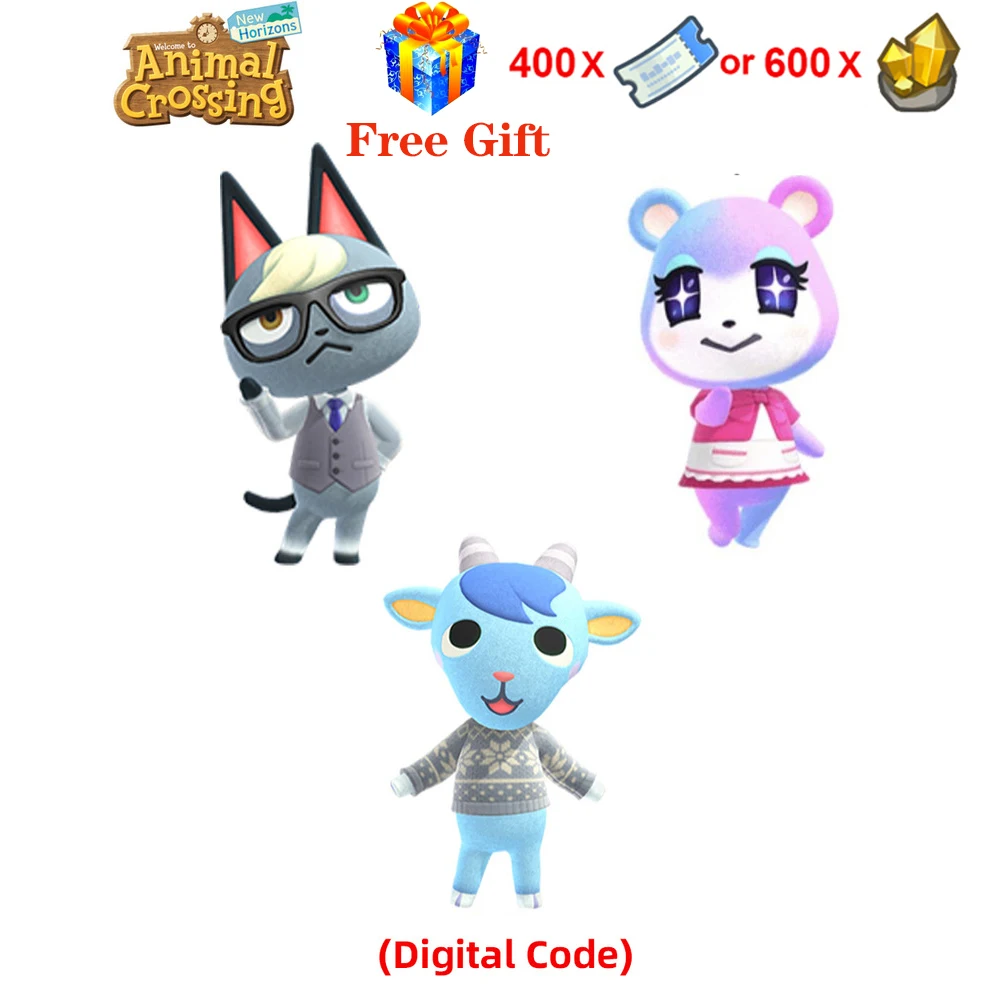 

Sherb Animal Crossing New Horizons Rare Villager [Digital Code] For nintendo switch,Does not support refunds!Not Amiibo Card
