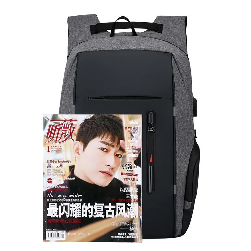 Waterproof Business 15.6 16 17 inch laptop backpack women USB Notebook School Travel Bags Men anti theft school Backpack mochila 5