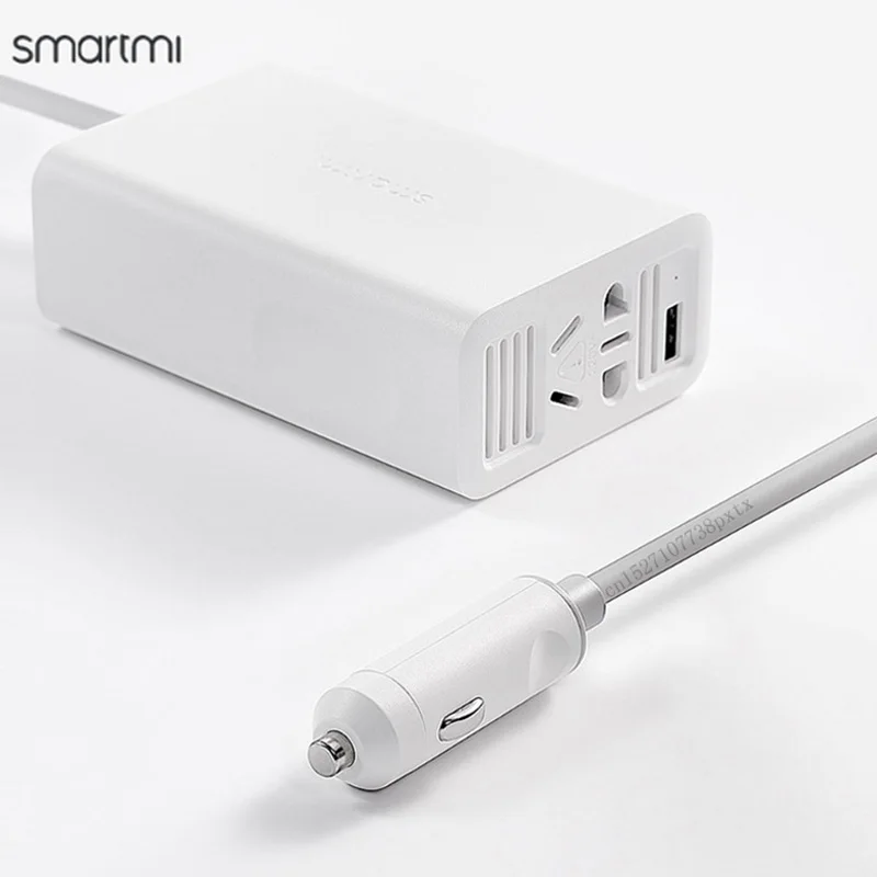 Xiaomi Mijia SMARTMI 100 Вт Портативный Инвертер автомобильного зарядного устройства