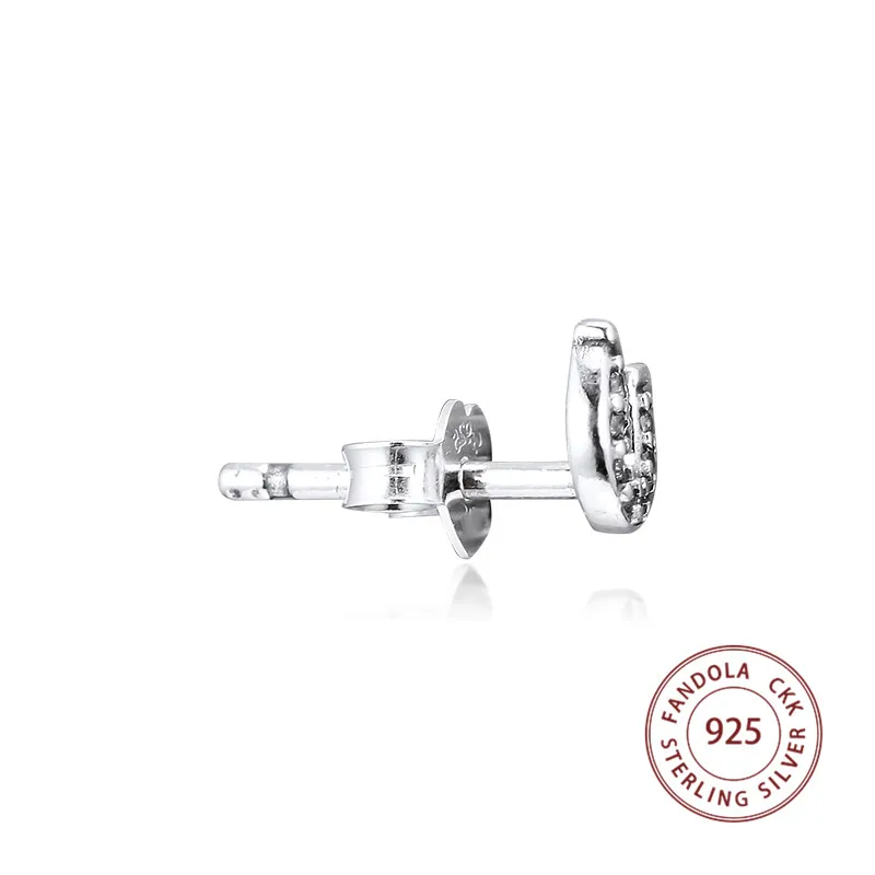ME серия 925 пробы серебряные серьги My Lucky Horseshoe одиночные серьги-гвоздики для женщин серьги Модные ювелирные изделия pendientes