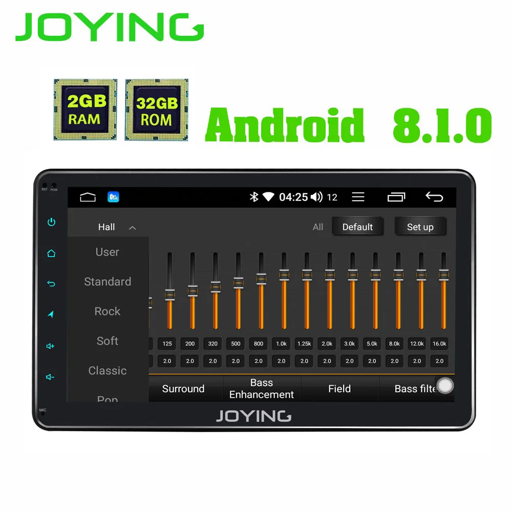Excellent JOYING 2GB RAM 32GB ROM single 1 din 10 inch 8 Core Android 8.1 Car Radio Stereo head unit BT FM HD Player Support Mirror Link 2 Excellent JOYING 2GB RAM 32GB ROM single 1 din 10 inch 8 Core Android 8.1 Car Radio Stereo head unit BT FM HD Player Support Mirror Link 2