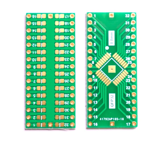 QFP32 to DIP32 TQFP LQFP EQFP Transfer Board 0.8mm Pin Spacing Decoupling Filter lutron dimmer switch