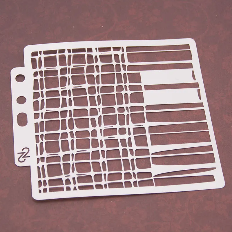 16PcsSet Coffee Spray Stencils Cappuccino Mold Fancy Coffee Printing Model Foam Spray Cake Decorative Paper Card Template Tools15