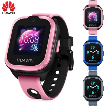

Original HUAWEI Kids Smart Watch 3 2G LTE WiFi Blue 5M Camera 1.4 inch Colorful Touch Android IOS SOS Call Voice Assistant