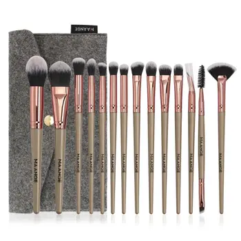 

14pcs Pro Makeup Brushes Powder Foundation Eyeshadow Eyeliner Lip Brush Set 667D