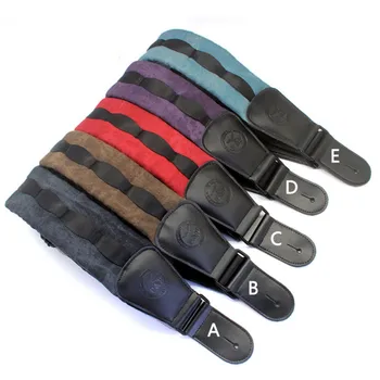 

Guitar Shoulder Strap Adjustable Leather Belt Musical Stringed Instruments Accessories Electric Guitar Acoustic Guitar Strap